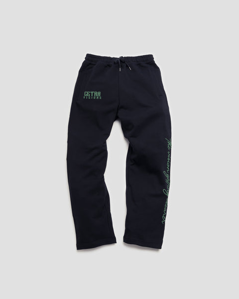 SIGNATURE BLACK & GREEN PUFF JOGGERS