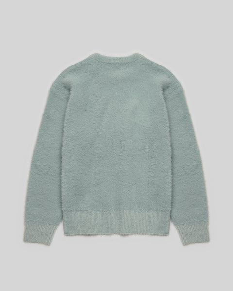 MELLOW BLUE FLUFFY SWEATER