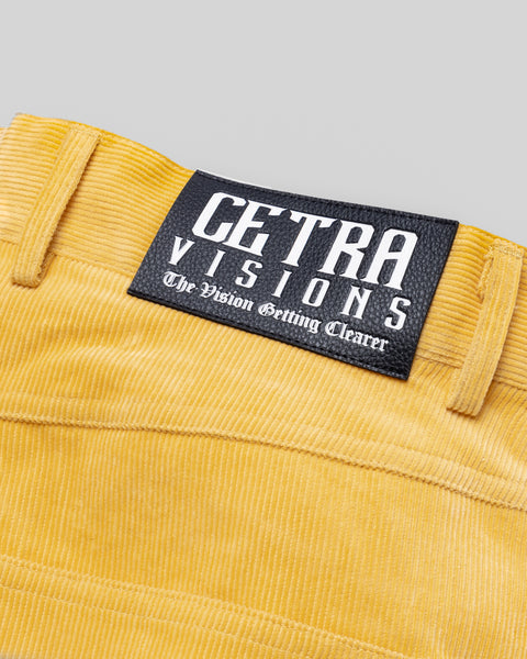 NILE YELLOW CORDUROY TROUSERS